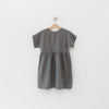 Luna Linen Dress in Gray Lekokko 