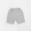 Remi Grid Linen Shorts lekókko 